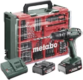 Дрель ударная Metabo BS 18 Set патрон:быстрозажимной реверс (кейс в комплекте) (602207710)
