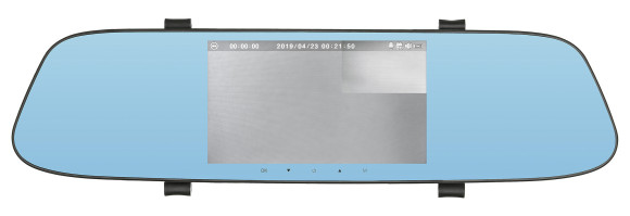 Видеорегистратор Digma FreeDrive 404 MIRROR DUAL черный 2Mpix 1080x1920 1080p 170гр. GP6248