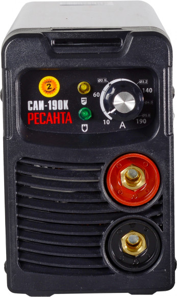 Сварочный аппарат Ресанта САИ-190К инвертор ММА DC 6.5кВт