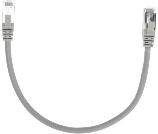 Патч-корд Rexant 02-0210-03 F/UTP RJ-45 вил. кат.6 0.3м серый LSZH
