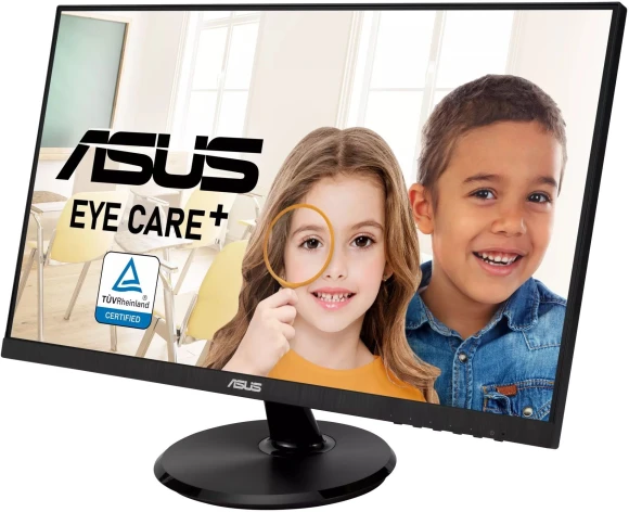 Монитор Asus 27" VA27DQF черный IPS LED 16:9 HDMI M/M матовая 250cd 178гр/178гр 1920x1080 100Hz DP FHD 4.6кг