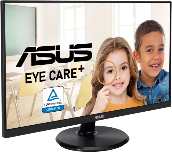 Монитор Asus 27" VA27DQF черный IPS LED 16:9 HDMI M/M матовая 250cd 178гр/178гр 1920x1080 100Hz DP FHD 4.6кг