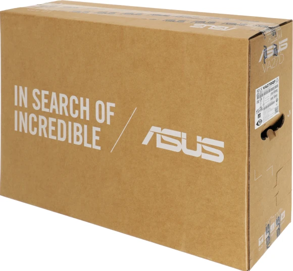 Монитор Asus 27" VA27DQF черный IPS LED 16:9 HDMI M/M матовая 250cd 178гр/178гр 1920x1080 100Hz DP FHD 4.6кг