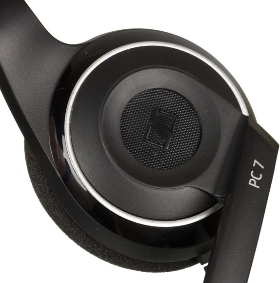 Наушники с микрофоном Sennheiser PC 7 черный 2м накладные USB оголовье (504196) Наушники с микрофоном Sennheiser PC 7 черный 2м накладные USB оголовье (504196)