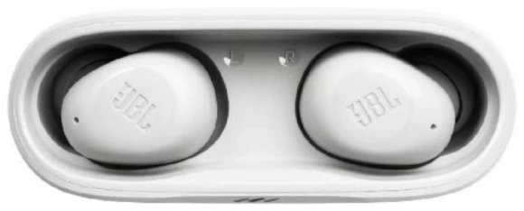 Гарнитура внутриканальные JBL Wave Buds белый беспроводные bluetooth в ушной раковине (JBLWBUDSWHT) Гарнитура внутриканальные JBL Wave Buds белый беспроводные bluetooth в ушной раковине (JBLWBUDSWHT)