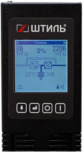 Источник бесперебойного питания Штиль STR STR1103SL 2700Вт 3000ВА черный Источник бесперебойного питания Штиль STR STR1103SL 2700Вт 3000ВА черный