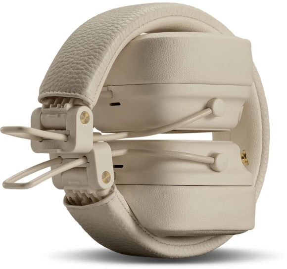 Гарнитура накладные Marshall Major V бежевый беспроводные bluetooth оголовье (MAJOR V CREAM) Гарнитура накладные Marshall Major V бежевый беспроводные bluetooth оголовье (MAJOR V CREAM)