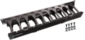 Кабельный органайзер Lanmaster LAN-ORG-PF/S-1U пальцы 1U шир.:19" глуб.:106мм Кабельный органайзер Lanmaster LAN-ORG-PF/S-1U пальцы 1U шир.:19" глуб.:106мм