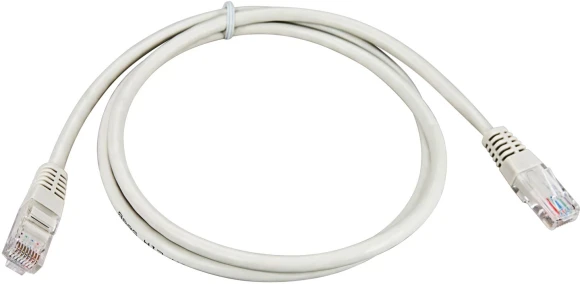 Патч-корд Rexant 18-1005 UTP RJ-45 вил.-вилка RJ-45 кат.5E 2м серый ПВХ Патч-корд Rexant 18-1005 UTP RJ-45 вил.-вилка RJ-45 кат.5E 2м серый ПВХ