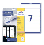 Этикетки Avery Zweckform L4760-25 A4 38x192мм 7шт на листе/80г/м2/25л./белый самоклей. универсальная Этикетки Avery Zweckform L4760-25 A4 38x192мм 7шт на листе/80г/м2/25л./белый самоклей. универсальная