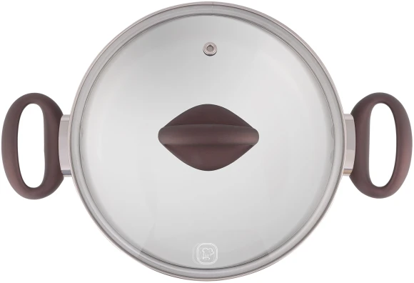 Кастрюля Rondell Tierno RDS-1591 2л. d=18см (с крышкой) стальной