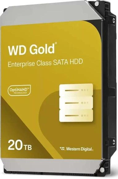 Жесткий диск WD SATA-III 20TB WD202KRYZ Server Gold 512E (7200rpm) 512Mb 3.5"