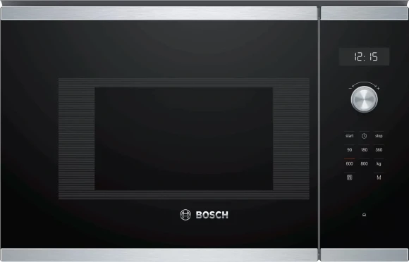 Микроволновая печь Bosch BFL524MS0 20л. 800Вт нержавеющая сталь/черный (встраиваемая)