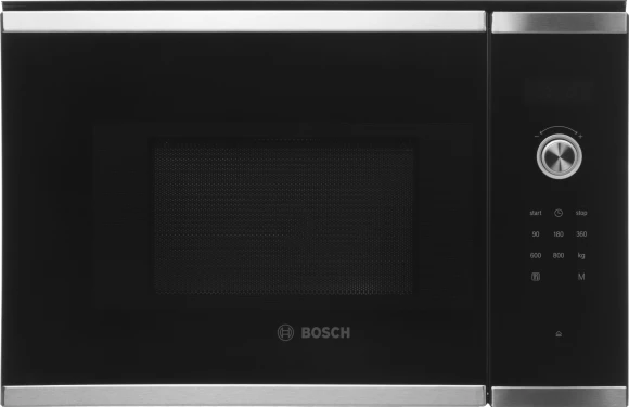 Микроволновая печь Bosch BFL524MS0 20л. 800Вт нержавеющая сталь/черный (встраиваемая)