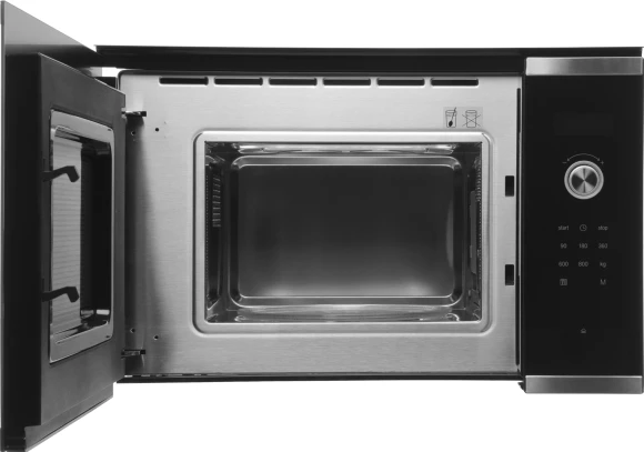 Микроволновая печь Bosch BFL524MS0 20л. 800Вт нержавеющая сталь/черный (встраиваемая)