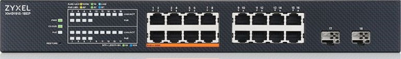 Коммутатор Zyxel XMG1915-18EP-EU0101F (L2+) 16x2.5Гбит/с 2SFP+ 8PoE++ 180W управляемый Коммутатор Zyxel XMG1915-18EP-EU0101F (L2+) 16x2.5Гбит/с 2SFP+ 8PoE++ 180W управляемый