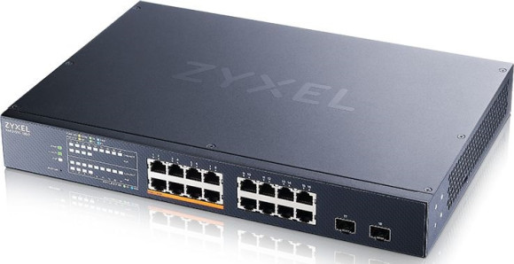 Коммутатор Zyxel XMG1915-18EP-EU0101F (L2+) 16x2.5Гбит/с 2SFP+ 8PoE++ 180W управляемый Коммутатор Zyxel XMG1915-18EP-EU0101F (L2+) 16x2.5Гбит/с 2SFP+ 8PoE++ 180W управляемый