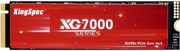 Накопитель SSD Kingspec PCIe 4.0 x4 1TB XG7000-1TB XG7000 M.2 2280 Накопитель SSD Kingspec PCIe 4.0 x4 1TB XG7000-1TB XG7000 M.2 2280