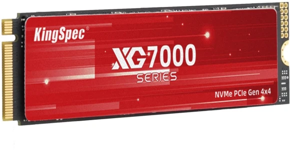 Накопитель SSD Kingspec PCIe 4.0 x4 1TB XG7000-1TB XG7000 M.2 2280 Накопитель SSD Kingspec PCIe 4.0 x4 1TB XG7000-1TB XG7000 M.2 2280