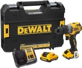 Дрель-шуруповерт DeWalt DCD706D2 аккум. патрон:быстрозажимной (кейс в комплекте) (DCD706D2-QW)