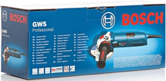 Углошлифовальная машина Bosch GWS 12-125 S 1200Вт 11000об/мин рез.шпин.:M14 d=125мм (06013A6020) Углошлифовальная машина Bosch GWS 12-125 S 1200Вт 11000об/мин рез.шпин.:M14 d=125мм (06013A6020)