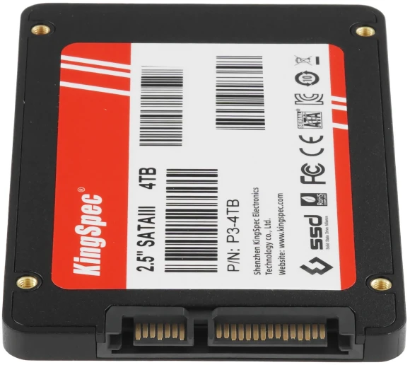 Накопитель SSD Kingspec SATA-III 4TB P3-4TB 2.5"
