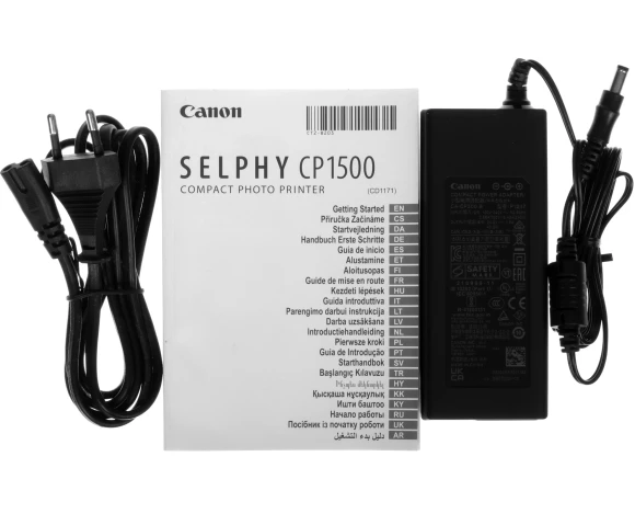 Принтер сублимационный Canon Selphy CP1500 (5539C008) черный Принтер сублимационный Canon Selphy CP1500 (5539C008) черный