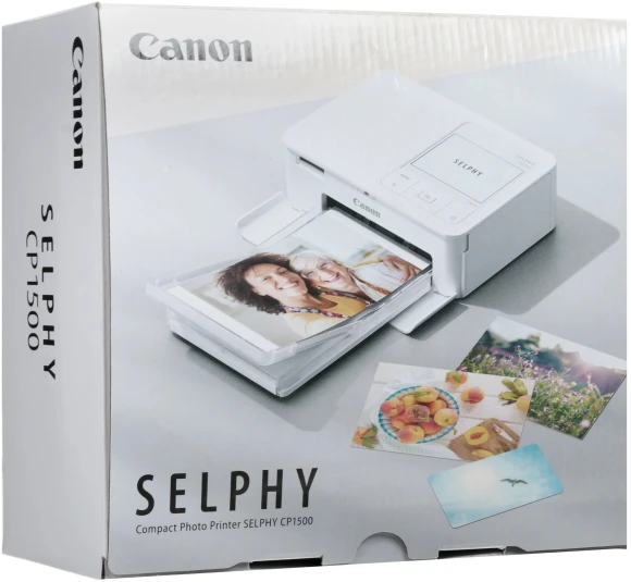 Принтер сублимационный Canon Selphy CP1500 (5539C008) черный Принтер сублимационный Canon Selphy CP1500 (5539C008) черный