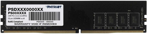 Память DDR4 16GB 3200MHz Patriot PSD416G32002 Signature RTL PC4-25600 CL22 DIMM 288-pin 1.2В single rank Ret