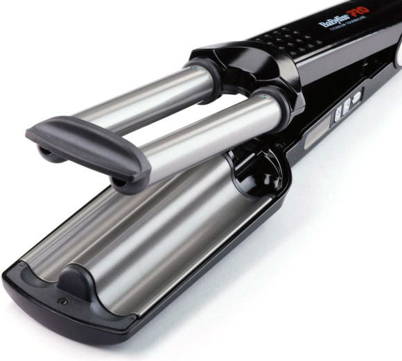 Щипцы Babyliss Pro BAB2369TTE 79Вт черный макс.темп.:210С покрытие:титаново-турмалиновое Щипцы Babyliss Pro BAB2369TTE 79Вт черный макс.темп.:210С покрытие:титаново-турмалиновое