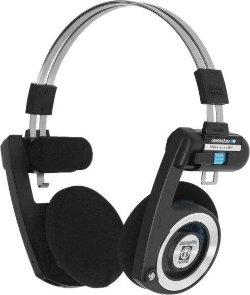 Гарнитура накладные Koss Porta Pro Wireless 2.0 черный/серебристый беспроводные bluetooth оголовье (80004324)