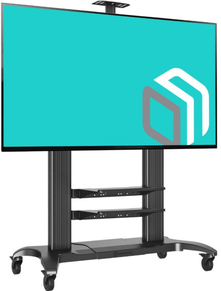 Подставка для телевизора Onkron TS2811 черный 60"-100" макс.136.4кг напольный мобильный