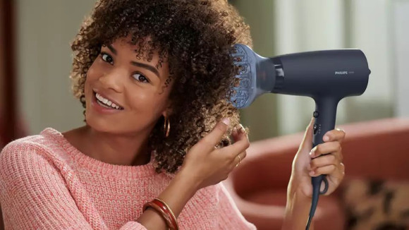 Фен Philips BHD360/20 2100Вт черный