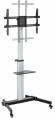 Подставка для телевизора Ultramounts UM307B черный/белый 37"-86" макс.50кг напольный мобильный Подставка для телевизора Ultramounts UM307B черный/белый 37"-86" макс.50кг напольный мобильный