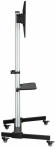 Подставка для телевизора Ultramounts UM307B черный/белый 37"-86" макс.50кг напольный мобильный Подставка для телевизора Ultramounts UM307B черный/белый 37"-86" макс.50кг напольный мобильный