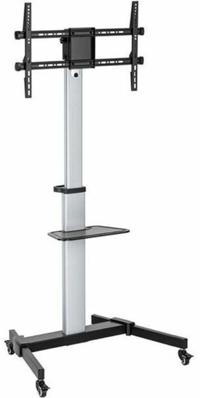Подставка для телевизора Ultramounts UM307B черный/белый 37"-86" макс.50кг напольный мобильный Подставка для телевизора Ultramounts UM307B черный/белый 37"-86" макс.50кг напольный мобильный