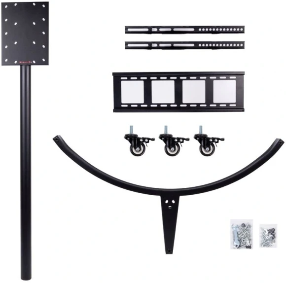 Подставка для телевизора Arm Media PT-STAND-10 черный 32"-65" макс.45кг напольный фиксированный