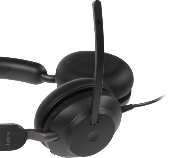 Наушники с микрофоном Jabra Evolve2 40 черный накладные USB оголовье (24189-999-999) Наушники с микрофоном Jabra Evolve2 40 черный накладные USB оголовье (24189-999-999)