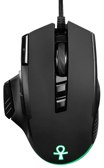 Мышь Оклик 727G ANUBIS черный оптическая 6400dpi USB для ноутбука 9but (1465489) Мышь Оклик 727G ANUBIS черный оптическая 6400dpi USB для ноутбука 9but (1465489)