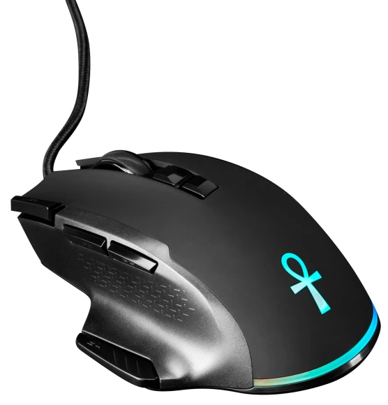 Мышь Оклик 727G ANUBIS черный оптическая 6400dpi USB для ноутбука 9but (1465489) Мышь Оклик 727G ANUBIS черный оптическая 6400dpi USB для ноутбука 9but (1465489)