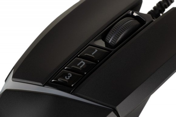 Мышь A4Tech Bloody W60 Max черный оптическая 10000dpi USB 7but (W60 MAX STONE BLACK)