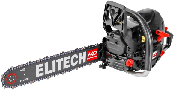 Бензопила Elitech ПБ 5833C (E1611.012.00) 2400Вт 3.3л.с. дл.шины:18" (45cm) (205454)