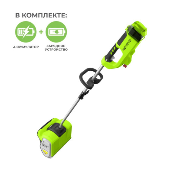 Снегоуборщик электр. Greenworks GD40SSK2 Снегоуборщик электр. Greenworks GD40SSK2