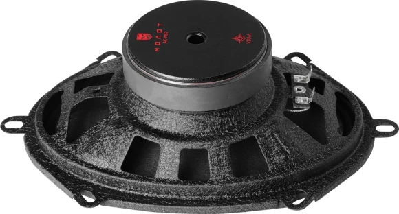 Колонки автомобильные Ural Молот АС-М57 (без решетки) 180Вт 93дБ 4Ом 13x18см (5x7дюйм) (ком.:2кол.) широкополосные однополосные