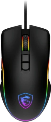 Мышь MSI VERSA 300 ELITE W черный оптическая 26000dpi беспров. BT/Radio USB 5but (S12-4301290-CLA)