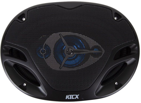 Колонки автомобильные Kicx GX-693 200Вт 92дБ 4Ом 15x23см (6x9дюйм) (ком.:2кол.) коаксиальные трехполосные Колонки автомобильные Kicx GX-693 200Вт 92дБ 4Ом 15x23см (6x9дюйм) (ком.:2кол.) коаксиальные трехполосные