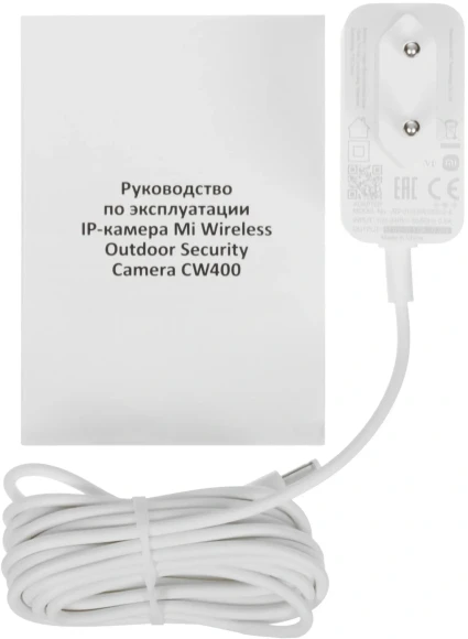 Камера видеонаблюдения IP Xiaomi CW400 EU Wi-Fi 2.8-2.8мм цв. корп.:белый/черный (BHR7624GL)