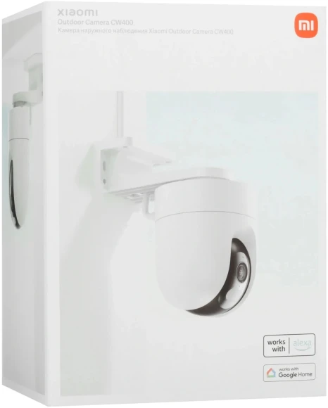 Камера видеонаблюдения IP Xiaomi CW400 EU Wi-Fi 2.8-2.8мм цв. корп.:белый/черный (BHR7624GL)
