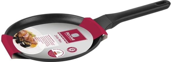 Сковорода блинная Rondell Zeita Neu RDA-1368 круглая 24см покрытие: TriTitan ручка несъемная (без крышки) черный Сковорода блинная Rondell Zeita Neu RDA-1368 круглая 24см покрытие: TriTitan ручка несъемная (без крышки) черный