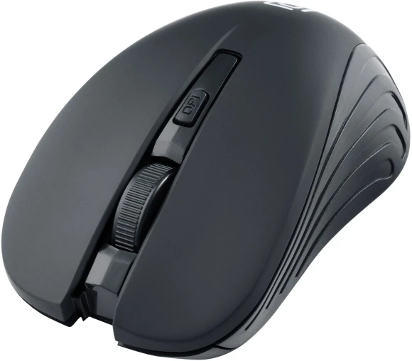 Мышь Оклик 545MW черный оптическая 1600dpi беспров. USB для ноутбука 4but (368626) Мышь Оклик 545MW черный оптическая 1600dpi беспров. USB для ноутбука 4but (368626)